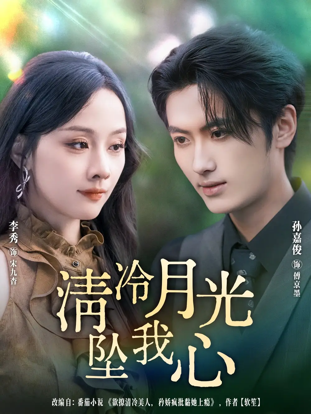 清冷月光坠我心（80集）孙嘉俊＆李秀海报