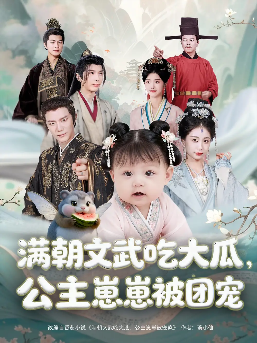 短剧《满朝文武吃大瓜，公主崽崽被团宠》高清完整版全集免费在线观看