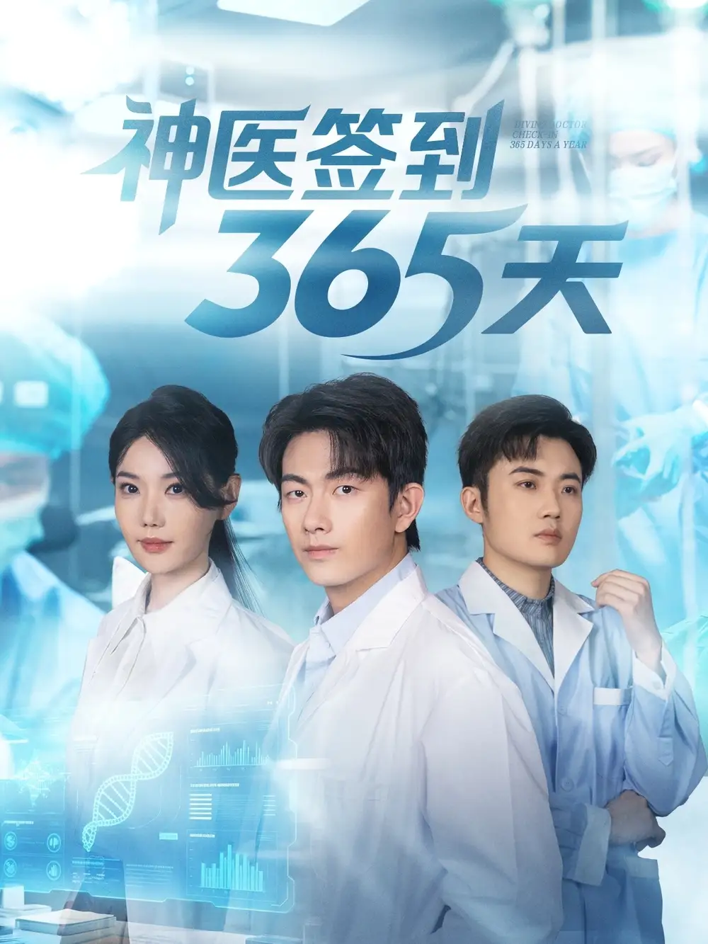 神医签到365天(79集)贺子雨&崔璀高清海报图片 神医签到365天(79集)贺子雨&崔璀海报