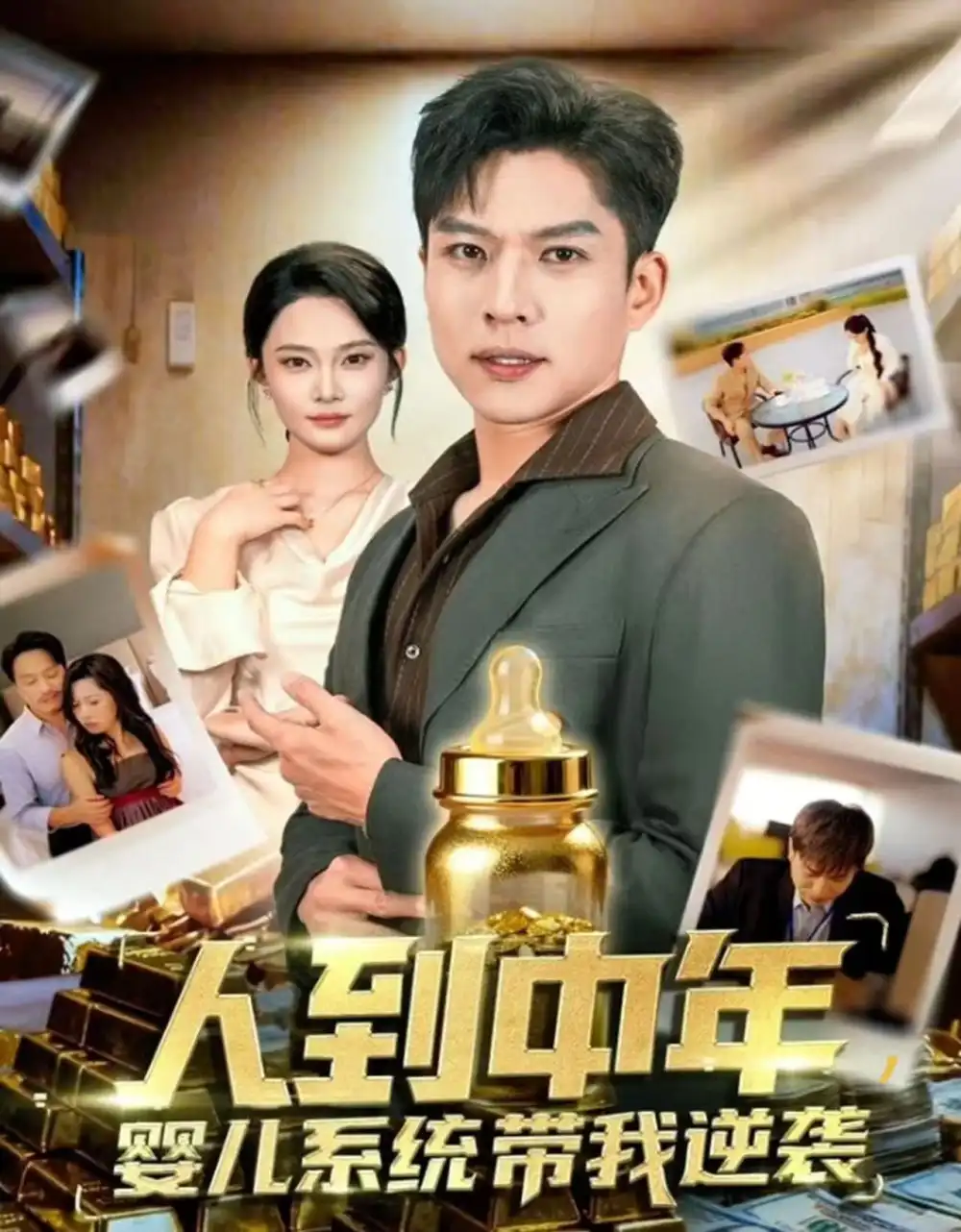 人到中年,婴儿系统带我逆袭(75集)张家嘉&孙思凡高清海报图片 人到中年,婴儿系统带我逆袭(75集)张家嘉&孙思凡海报