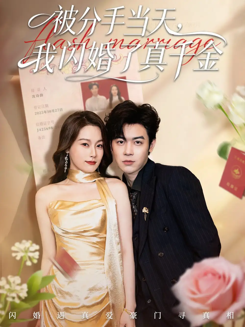 被分手当天我闪婚了真千金&刚分手被美女姐姐拉去领证(78集)苏弈&杨雨欣高清海报图片 被分手当天我闪婚了真千金&刚分手被美女姐姐拉去领证(78集)苏弈&杨雨欣海报